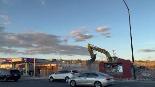 The downtown Billings Hub building demolition [upl. by Adelina]