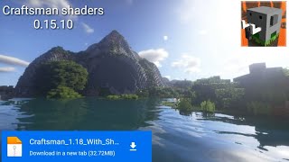 CraftsmanMastercraft Shaders 01510 Mod Apk Link Download [upl. by Zoa]