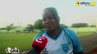 Surinaamse Charissa JakaoemoquotIk zie geen plannen vanuit Surinaamse Voetbalbond voor vrouwenvoetbalquot [upl. by Ylrebmek]