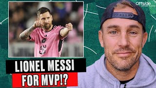 Why Lionel Messi is the 2024 MLS MVP  Twellman’s Takes [upl. by Marleah]