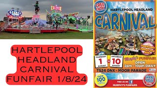 Hartlepool Headland Carnival funfair [upl. by Knight]