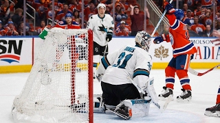 Desharnais helps Oilers complete Game 5 comeback against Sharks [upl. by Nuzzi63]