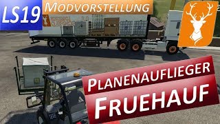 LS19 Planenauflieger Fruehauf  Modvorstellung Hirschfeld Logistics [upl. by Hola]