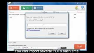 How to Remove PDF PasswordRestrictions with AST PDF Password Remover [upl. by Hoover]