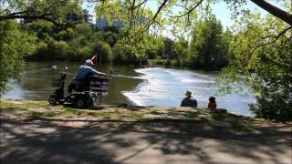 Strathcona Park Ottawa May 2016 and Park across the Bridge [upl. by Mickey]