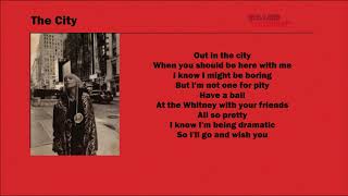 Grace VanderWaal  The City Lyrics [upl. by Fife]