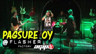 Pagsure oy Live Performance Agipo CebuSalamat sa FlasherFactory [upl. by Zetnauq]