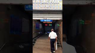 Jatin das park Metro station kolkata trending youtubeshorts tour shorts [upl. by Eelannej567]