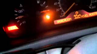 Mercedes w208changing dash information display language [upl. by Sevart]