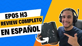 Unboxing y review completo EPOS H3 en español [upl. by Kciredor]