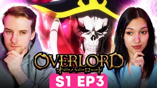 Overlord  Season 1 Episode 3 REACTION [upl. by Ruomyes788]