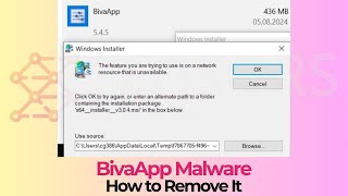 BivaApp Virus Ads  How to Remove It Uninstall amp Fix Guide [upl. by Fradin]