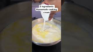 Milk butter cornflour slurry homemadecookingcream [upl. by Esirahs]