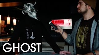 A Nameless Ghoul From GHOST Interview About Meliora In Toronto [upl. by Lateh331]