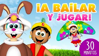 CANCIONES INFANTILES PARA JUGAR Y BAILAR BIEN MOVIDAS  Los Mejores vídeos infantiles  30 minutos [upl. by Arabela]