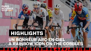 Extended Highlights  ParisRoubaix Femmes avec ZWIFT 2024 [upl. by Aurie]