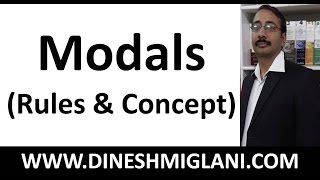 MODALS  ENGLISH GRAMMAR RULES  BUYING PENDRIVE COURSE CALL9215514435 [upl. by Holzman]