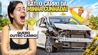 BATI O CARRO DA MINHA CUNHADA Deu ruim [upl. by Eussoj]