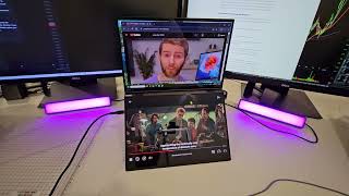 Asus Zenbook Duo 2024  Multitasking  Day Trading  Crypto Trading [upl. by Amaj]