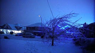 Ice Storm Destruction at Mr Carlsons House [upl. by Kotto]