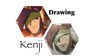 Ron draws Kenji  Brawl Stars [upl. by Ayekim15]