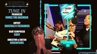 Cristale x Teezandos  Plugged In w Fumez The Engineer Reaction [upl. by Andrej163]