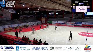 Juvenol Femenino Grupo Plata Balonmán Porriño Balonmán Culleredo [upl. by Bushweller]