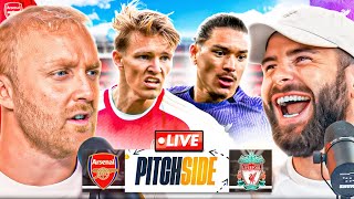 ARSENAL vs LIVERPOOL  Pitch Side LIVE [upl. by Markland]