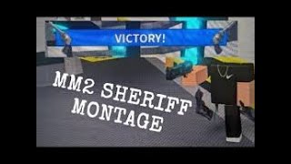 TRICKSHOTS lil sheriff montage MM2 [upl. by Natie]