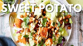 Roasted Sweet Potato Salad  This Savory Vegan [upl. by Loats]