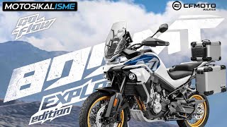 CFMOTO 800MT EXPLORE EDITION 2024 NOW AVAILABLE IN MALAYSIA  SPECIFICATIONS  FEATURES  PRICE [upl. by Annerahs]