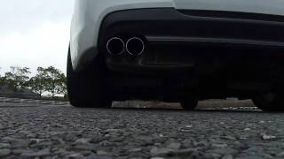 BMW E90 320i LCI Performance Muffler [upl. by Asilrac713]