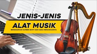 JenisJenis Alat Musik  Menurut Sumber Bunyi Dan Cara Memainkan [upl. by Avril]