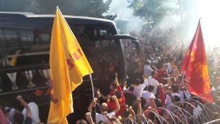 Galatasaray derbiye böyle uğurlandı [upl. by Eisteb314]