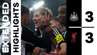 Newcastle United 3 Liverpool 3  EXTENDED Premier League Highlights [upl. by Madian]