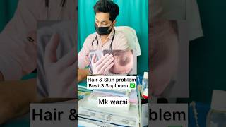 Hair and skin problemsshortvideo skindoctor doctors beautydoc [upl. by Enilatan]