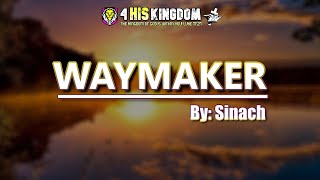 Waymaker  By Sinach Lyrics [upl. by Littell819]