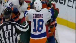 Wild and Islanders Scrum [upl. by Blinnie]