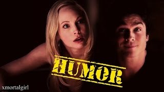 Damon and Caroline  HUMOR 5x20 [upl. by Anitsrhc517]