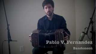 Romance de Barrio  Bandoneon Solo [upl. by Hilly]