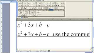 MathType Tutorial Formatting Equations [upl. by Ilocin]