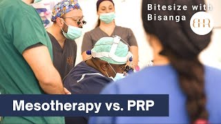 Is Mesotherapy with Dutasteride better than PRP  Bitesize with Bisanga Episode 20  BHR Clinic [upl. by Cirdec]