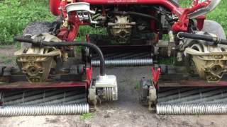 Reel Mower Backlapping [upl. by Buerger]