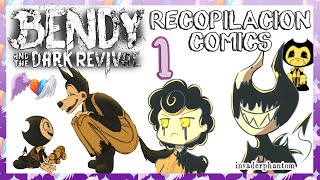 Bendy and the Dark Revival  Mega Recopilación Comics 1  Fandub Español BATDR [upl. by Sirrad]