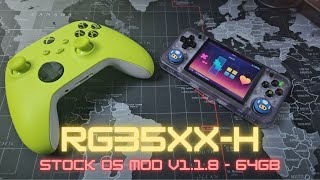 RG35XXH  Stock OS Mod V118  64GB [upl. by Araccat]