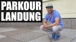 Parkour Tutorial  Anfänger  Basics  sicher Landen  deutsch [upl. by Nac546]