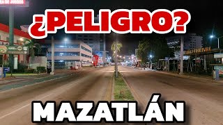 ¿P3L1GR0 en Mazatlán SINALOA el MIEDO llega a MAZATLÁN así se encuentra esta NOCHE [upl. by Etireugram]