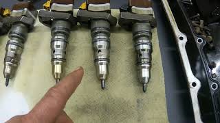 9903 Ford 73 Powerstroke EASY injector removal [upl. by Kellyann]