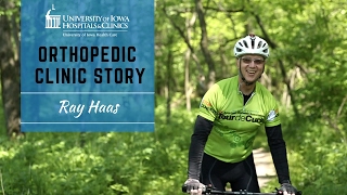 After hip replacement surgery cyclist gets back on the road  University of Iowa Health Care [upl. by Animsaj]