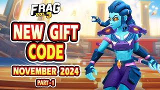 Frag Pro Shooter New Gift Code  Frag Pro Shooter New Gift Code November 2024 Part1 [upl. by Necyla]